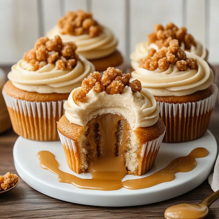 Salted Caramel Cupcakes